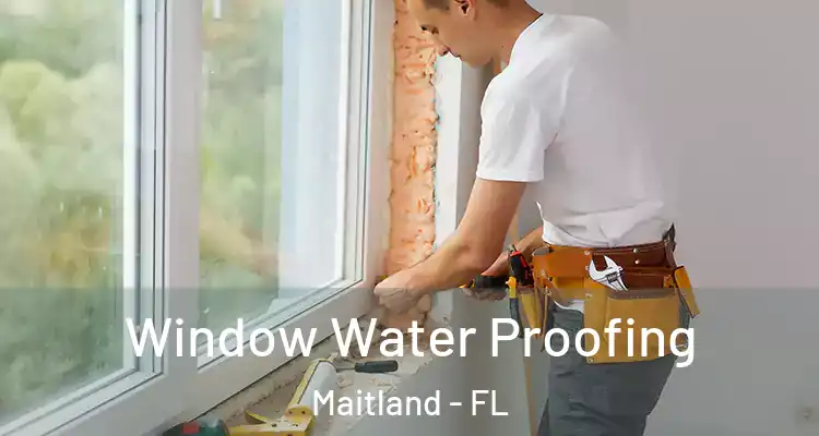  Window Water Proofing Maitland - FL